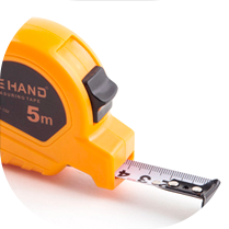 Introduce las medidas de tus paquetes