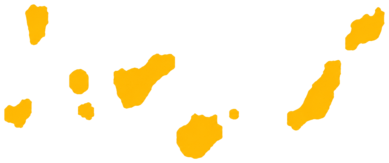 Mapa de las Islas Canarias